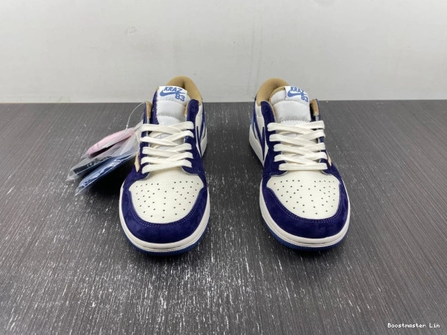 Bmlin shoes JORDAN X DM7866-808 CUSTOM AIR 1 TRAVIS SCOTT 0802